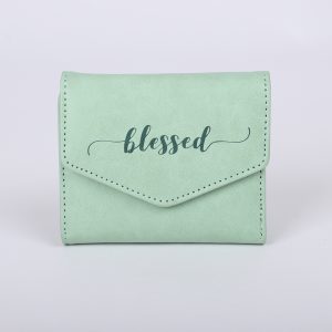 Wallet PU Leather Women’s Blessed Green
