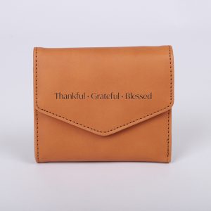 Wallet PU Leather Women’s Thankful Brown