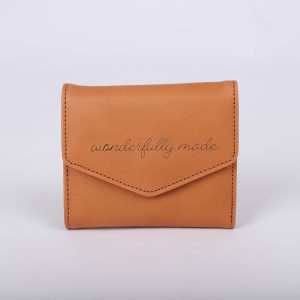 Wallet PU Leather Women’s Wonderfully Made Brown