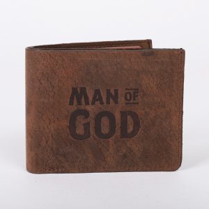Men’s Wallet – Leather – Man of God
