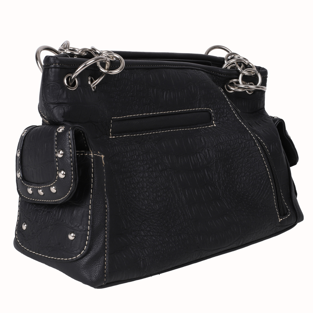 Fashion Purse - Cross - Black - Image 4