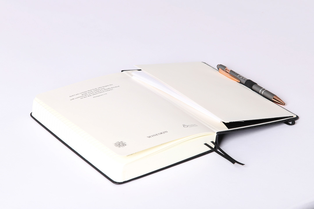 Wineskin Journal - Hard Cover - Black - 420 Pages - Image 3