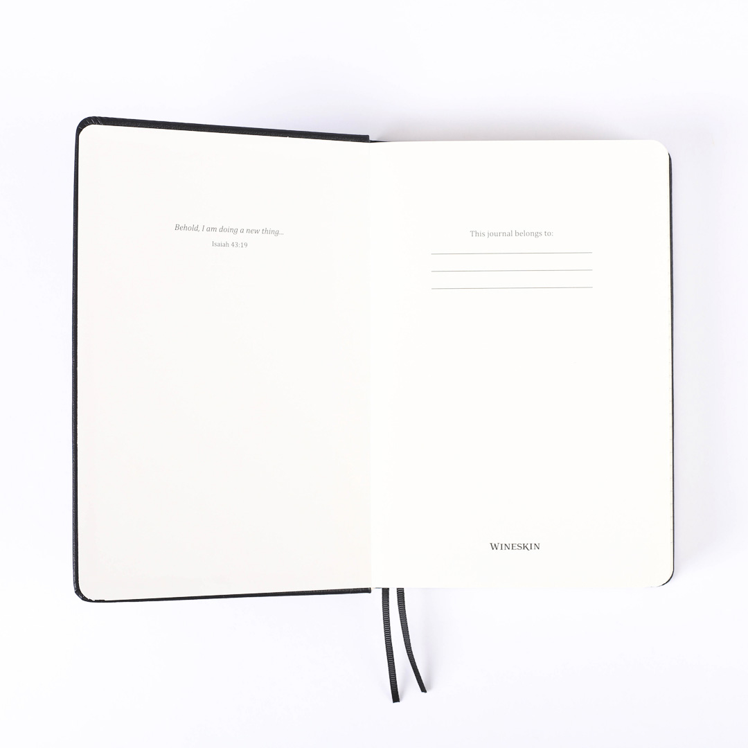 Wineskin Journal - Hard Cover - Black - 420 Pages - Image 8