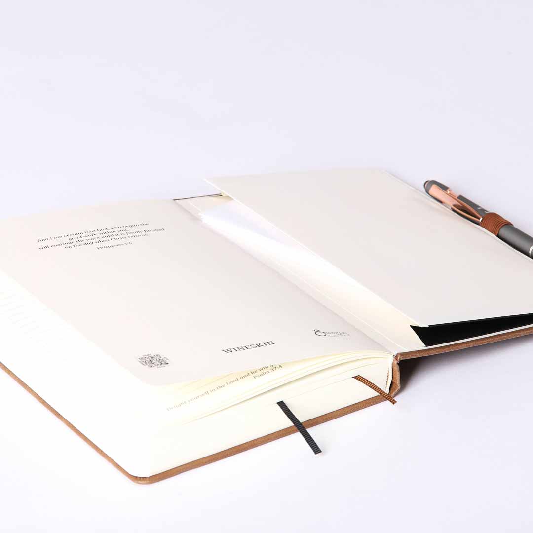 Wineskin Journal - Hard Cover - Tan - 420 Pages - Image 8