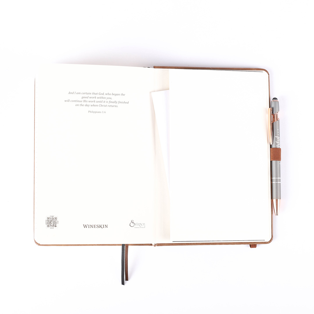 Wineskin Journal - Hard Cover - Tan - 420 Pages - Image 5