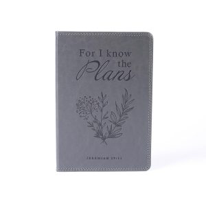 Imitation Leather Journal – Jer. 29:11 Grey – 196 Pages