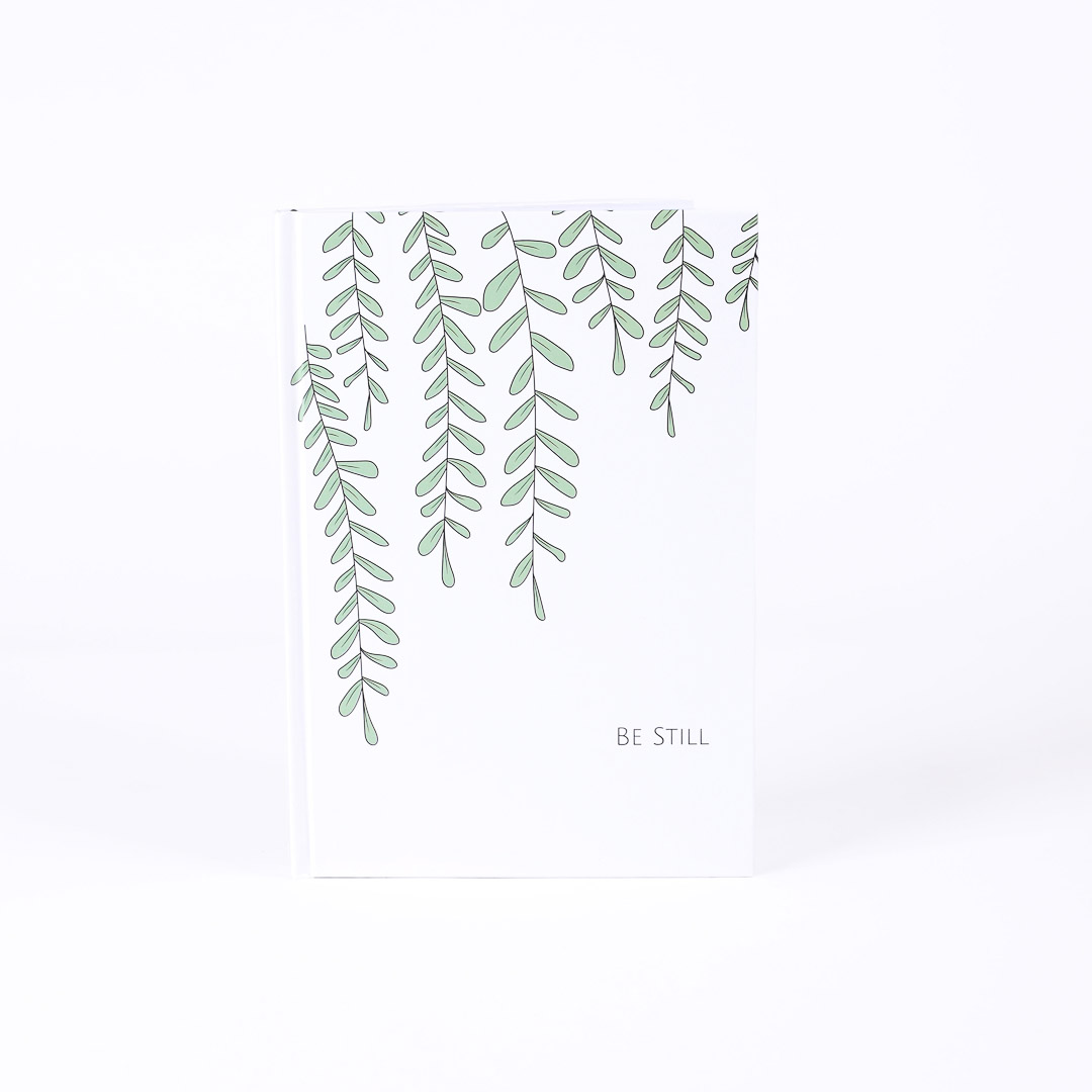 Hardbound Journal - Be Still - 196 Pages