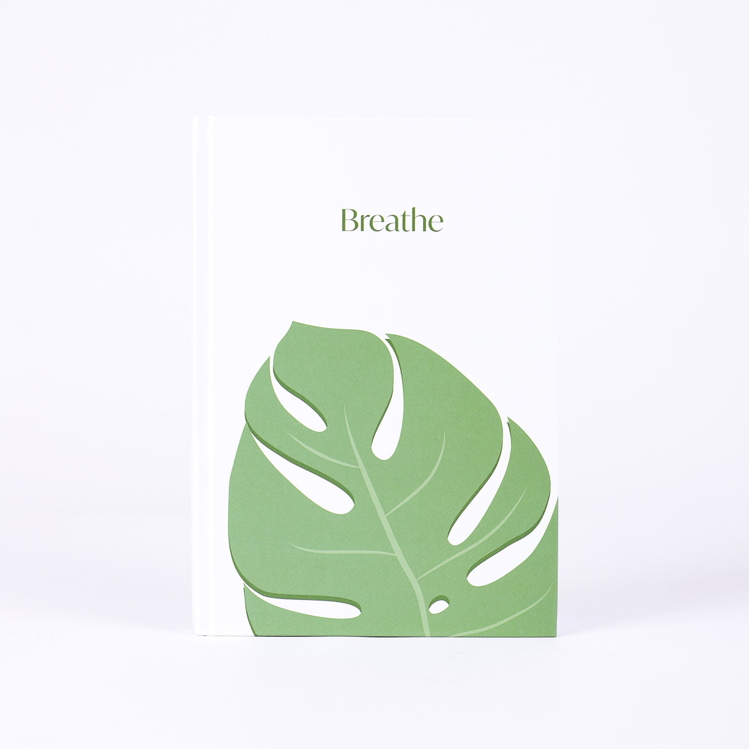 Hardbound Journal - Breathe - 196 Pages
