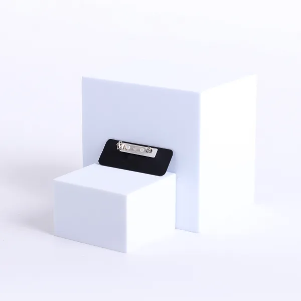 Badge Engraved - Spanish Contemporary Diacono/Deacon - Silver | Swanson Christian Products