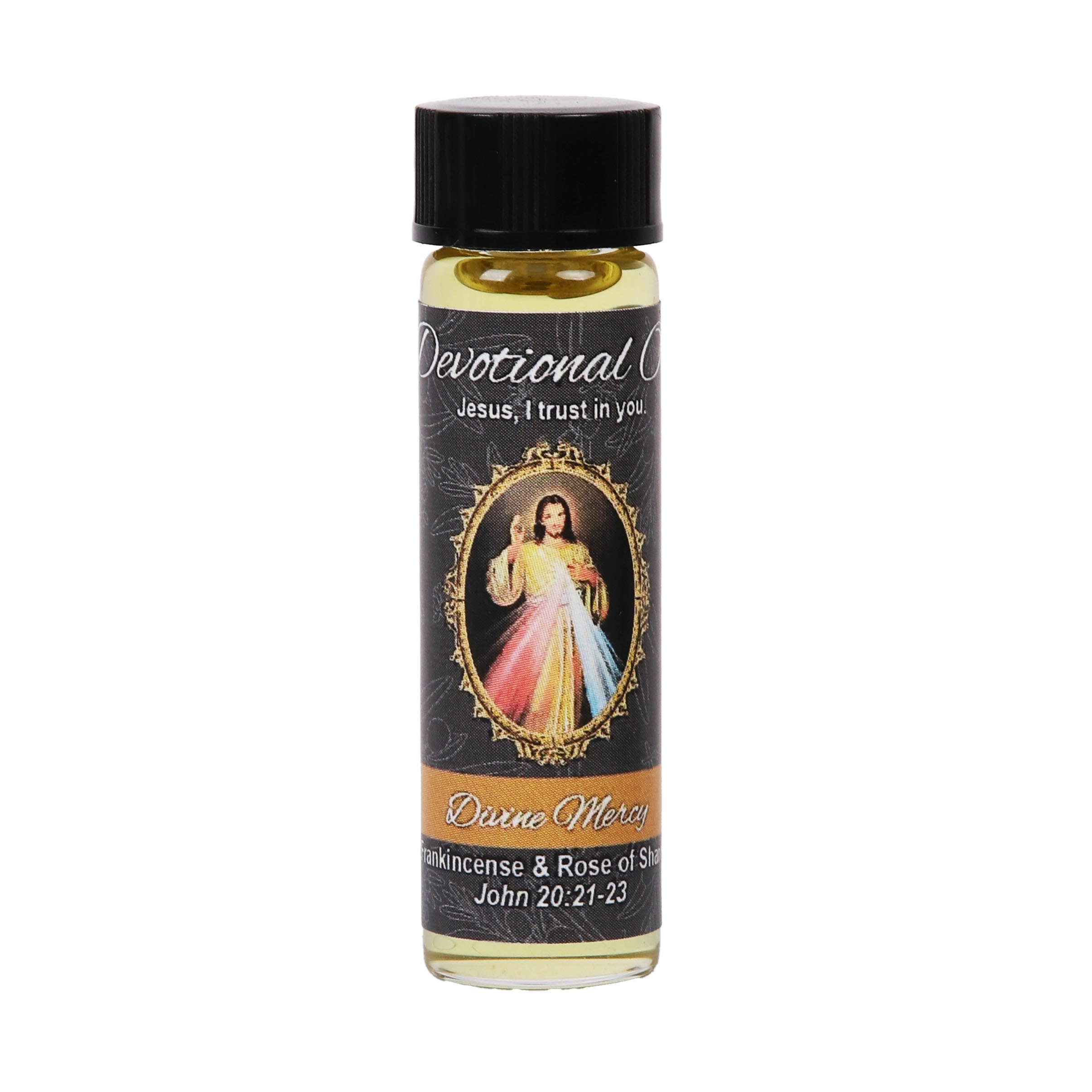 Devotional Oil Divine Mercy 1/4 Oz