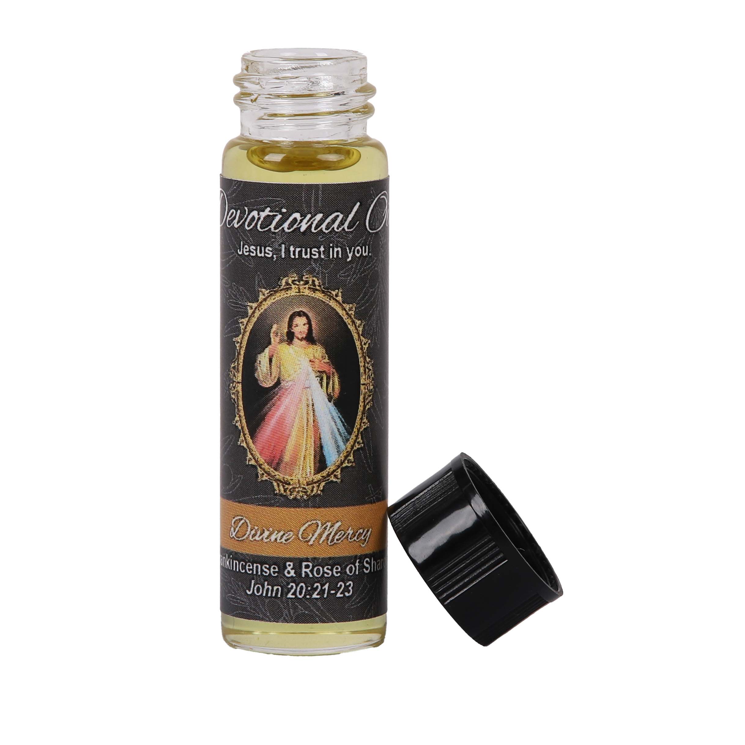 Devotional Oil Divine Mercy 1/4 Oz - Image 5