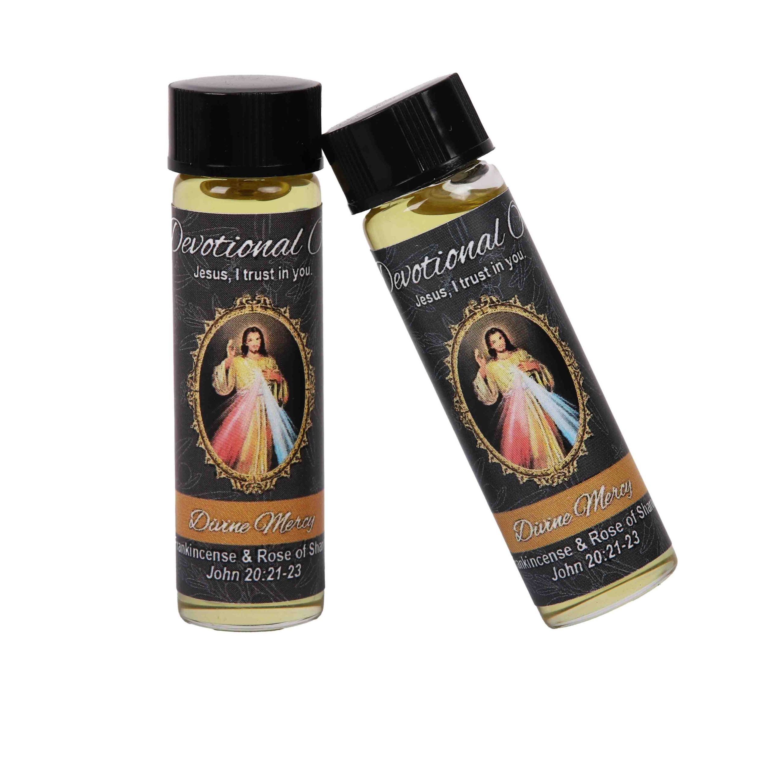Devotional Oil Divine Mercy 1/4 Oz - Image 3