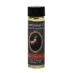 Devotional Oil Jesus Pray For Us 1/4 Oz