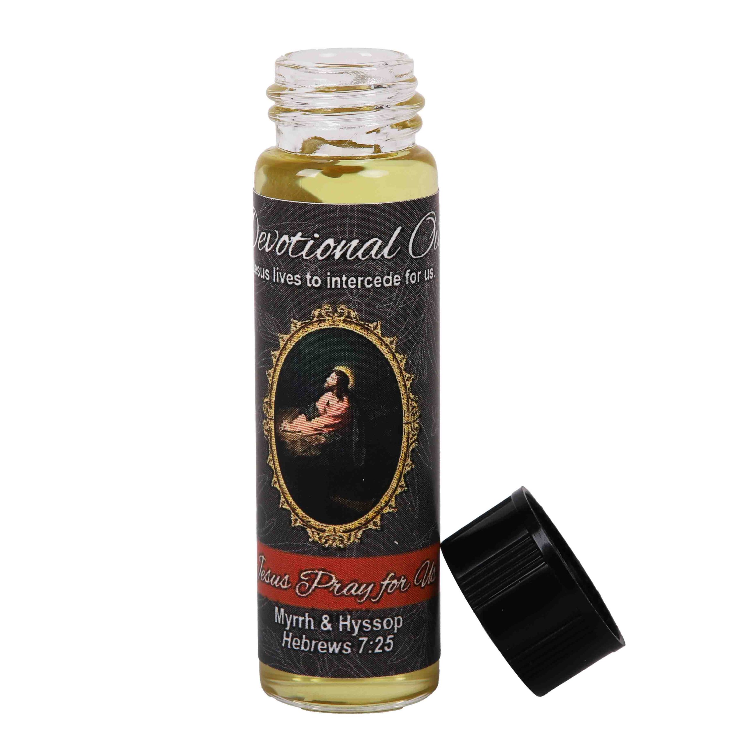 Devotional Oil Jesus Pray For Us 1/4 Oz - Image 2