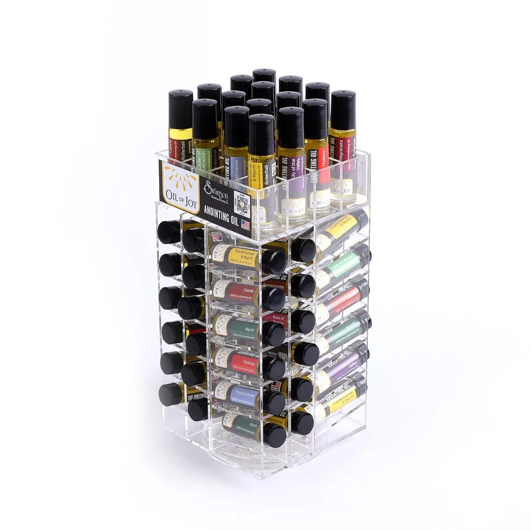 Anointing Oil 1/4 Oz & 1/3 Oz Roller Display Pk64 | Swanson Christian Products