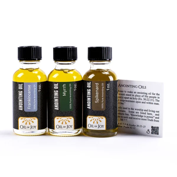 Oil of Joy Anointing Oil - Assortment - 6 Pack - 1/4 oz -Swanson Christian Product