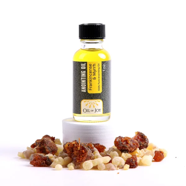 1 oz of Anointing oil frankincense & Myrrh 100% pure- oil of joy