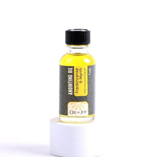 1 oz of Anointing oil frankincense & Myrrh 100% pure- oil of joy
