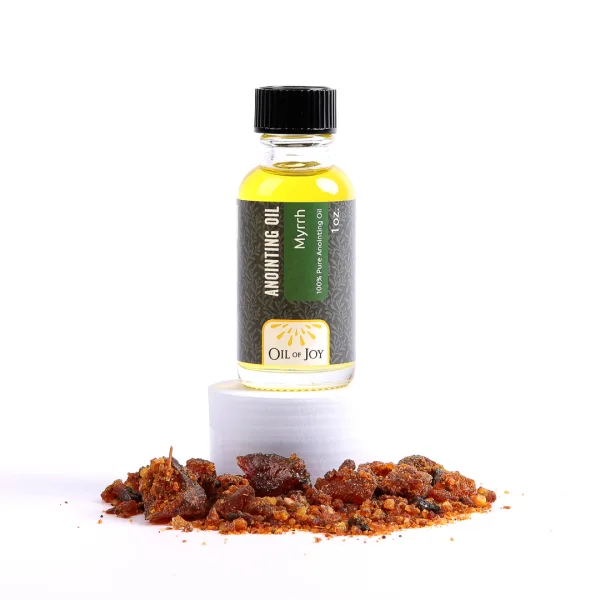 anointing oil myrrh 1oz 100% pure- oil of joy