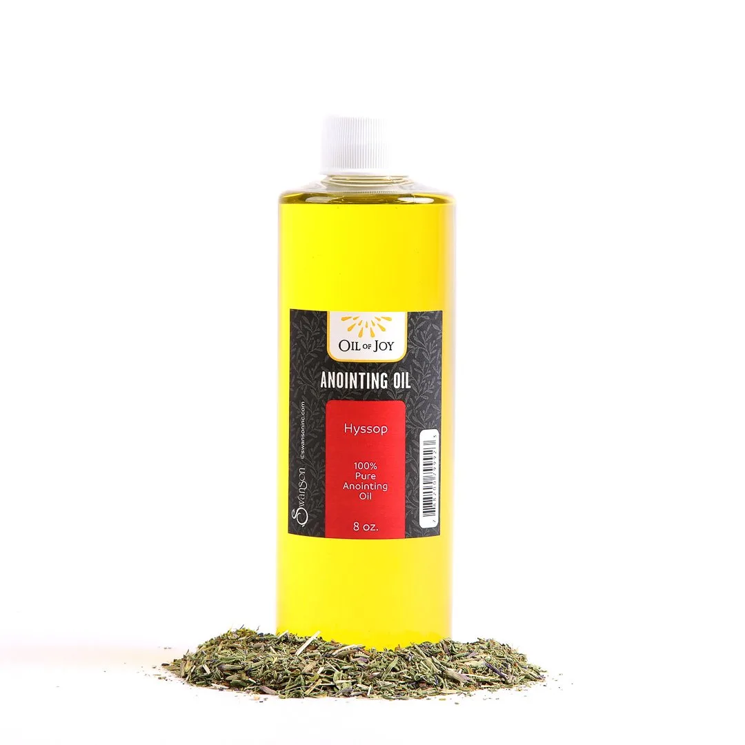 Anointing Oil- Hyssop 8oz- Swanson Christian Products