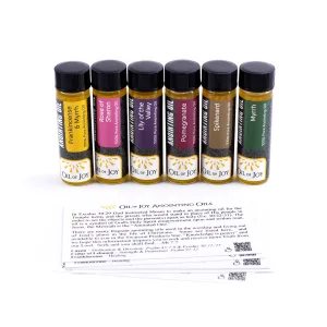 Anointing Oil Assortment – 6 Pack – 1/4 oz