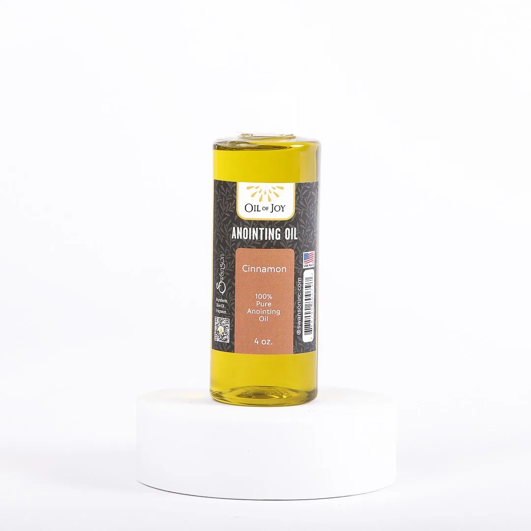 Anointing Oil - Cinnamon - 4oz | Swanson Christian Products