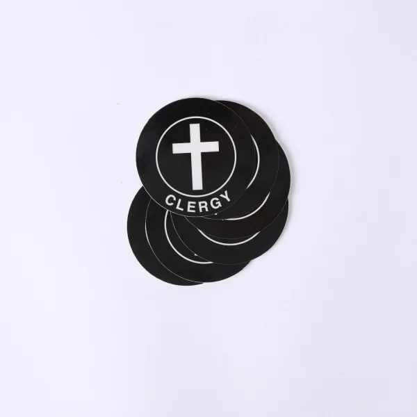 Clergy - Static Cling - Pk6 | Swanson Chrisitan Products