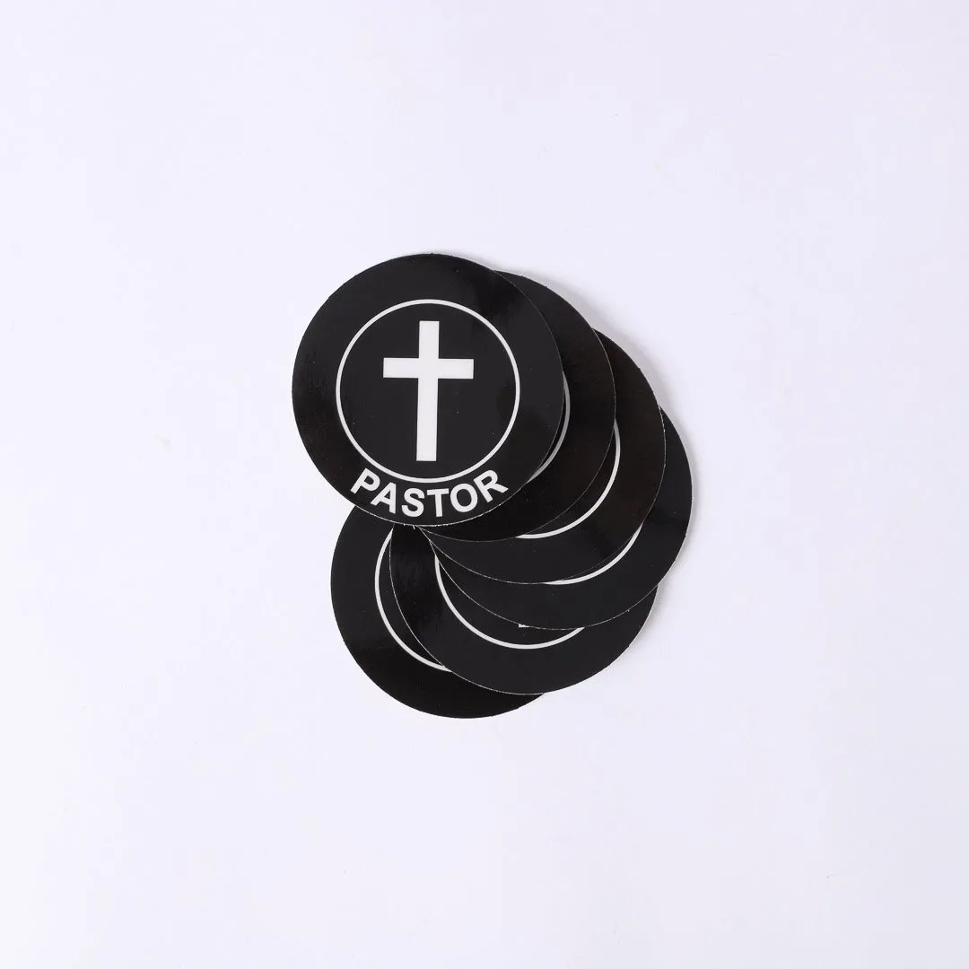 Pastor - Static Cling - Pk6 | Swanson Christian Products
