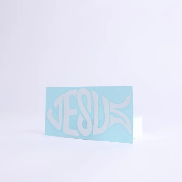 Auto Vinyl Decal - Jesus Fish | Swanson Chrisitan Products