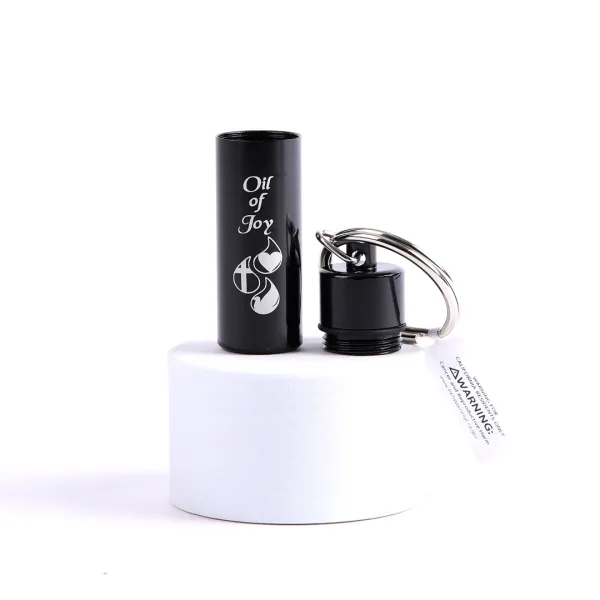 Key Ring Oil Of Joy Vial 2.5 Inch- Swanson Christian Products