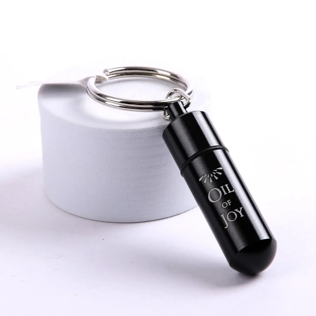 Key Ring Oil Of Joy Vial 2Inch- Swanson Christian Products