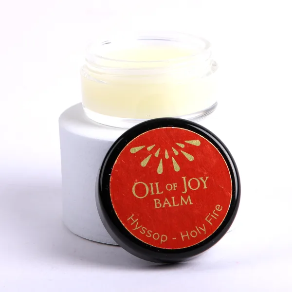 Oil Of Joy Anointing Balm - Hyssop - Holy Fire - 1/3 Oz