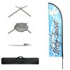 Flag Welcome Holy Spirit Pole Light Blue Kit w Case- Swanson Christian Products