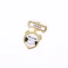 Badge Shield Usher Shaking Hands Welcome Pin- Swanson Christian Products