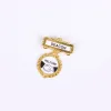 Badge Fancy Round Deacon Shaking Hands Welcome Pin- Swanson Christian Products