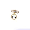 Badge Fancy Round Deaconess Shaking Hands Welcome Pin- Swanson Christian Products