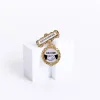Badge Fancy Round Deaconess Shaking Hands Welcome Pin- Swanson Christian Products
