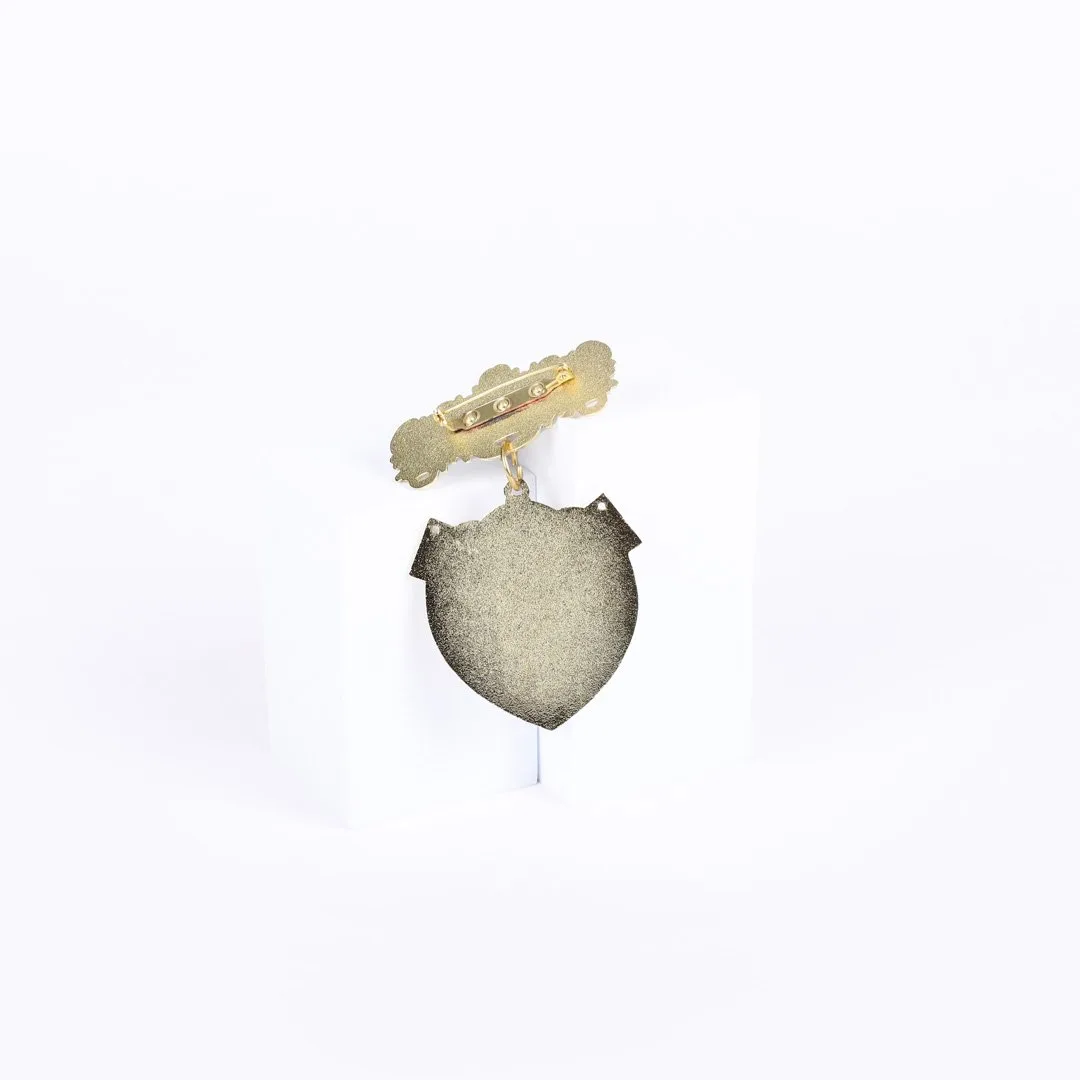 Badge Shield Usher Praying Hands Welcome Pin- Swanson Christian Products