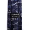 Tie Polyester - Amazing Grace - Blue | Swanson Christian Products