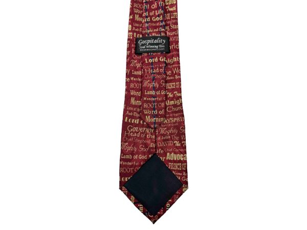 Tie Polyester - I Am - Burgundy | Swanson Christian Products