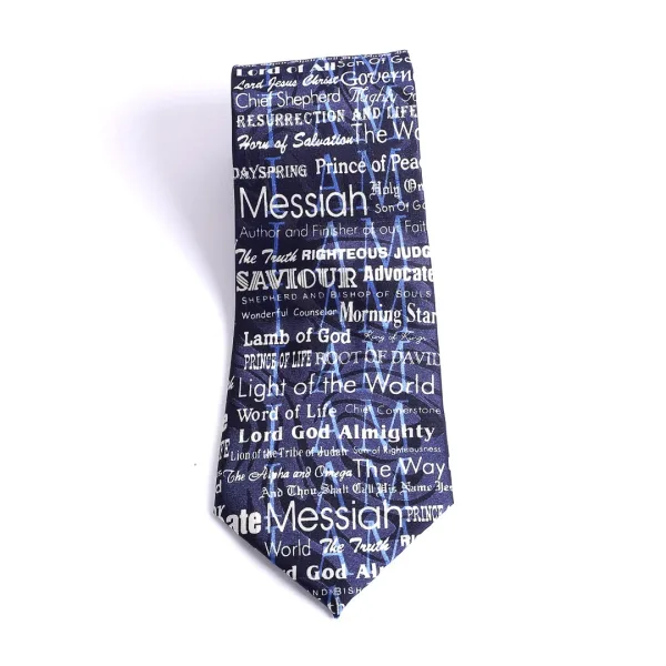 Tie Polyester - I Am - Navy | SWANSON CHRISTIAN PRODUCTS