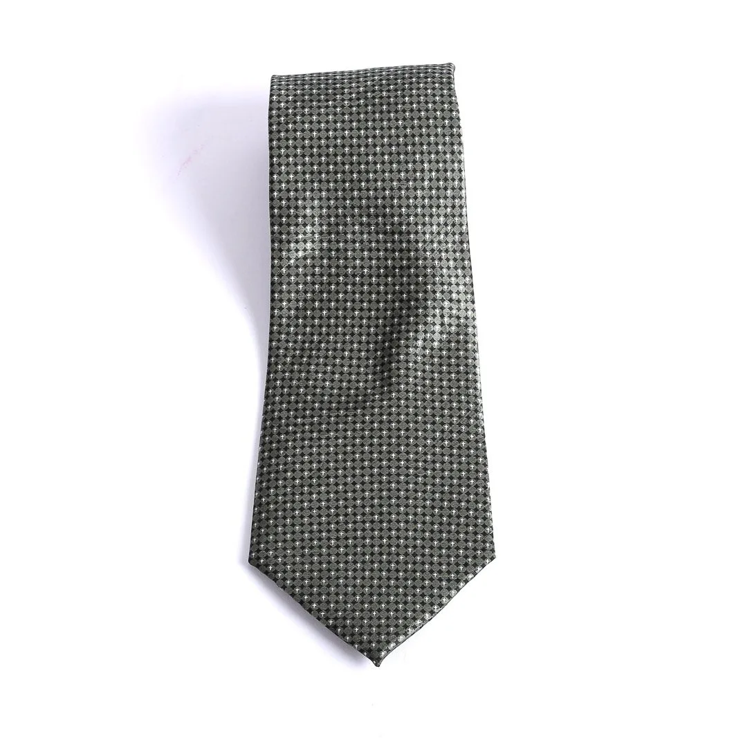 Tie Polyester - Green Cross - Swanson Christian Products