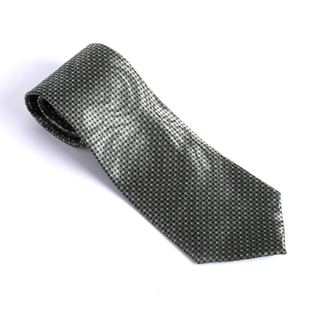 Tie Polyester - Green Cross - Swanson Christian Products