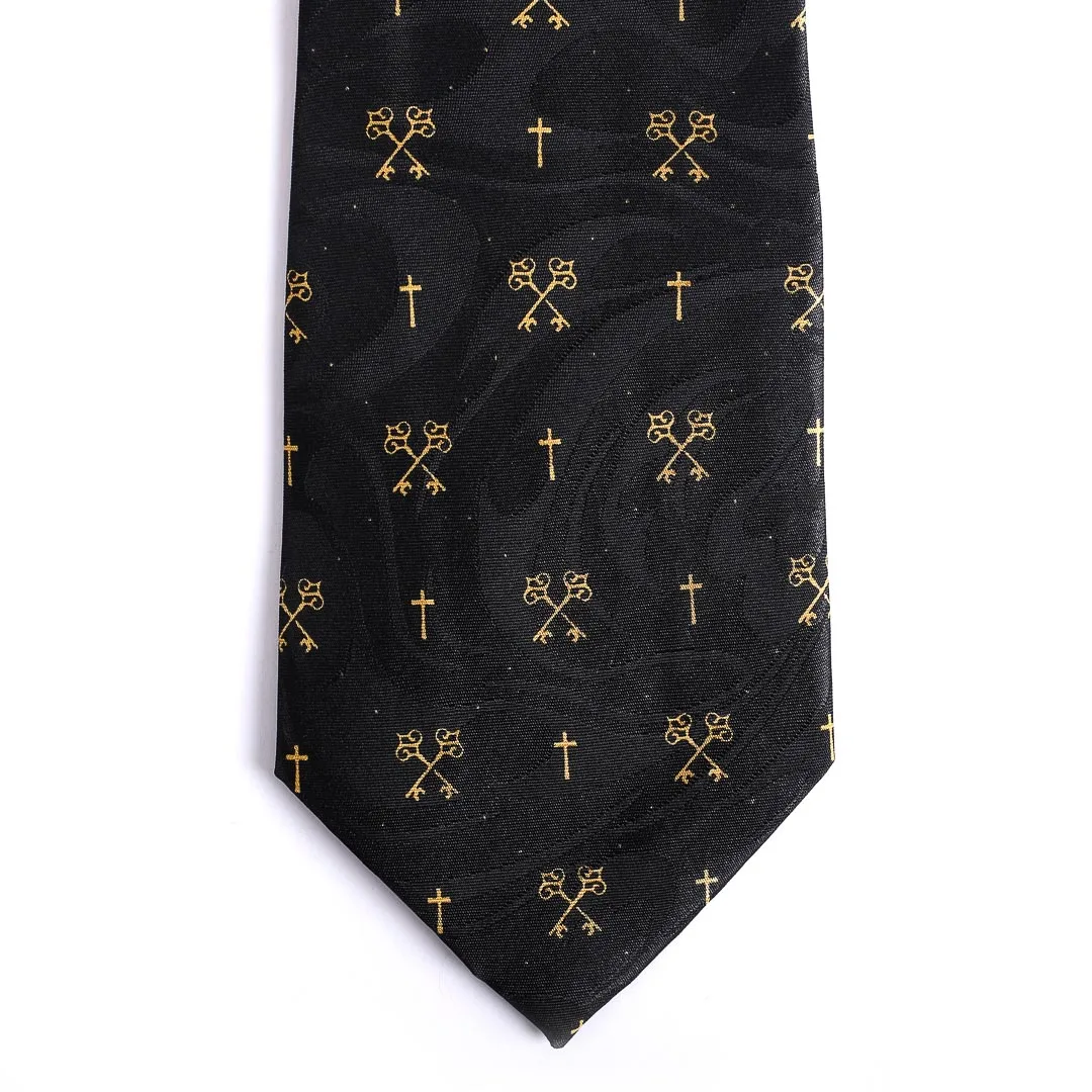 Tie Polyester - Keys To The Kingdom - Swanson Christian Products