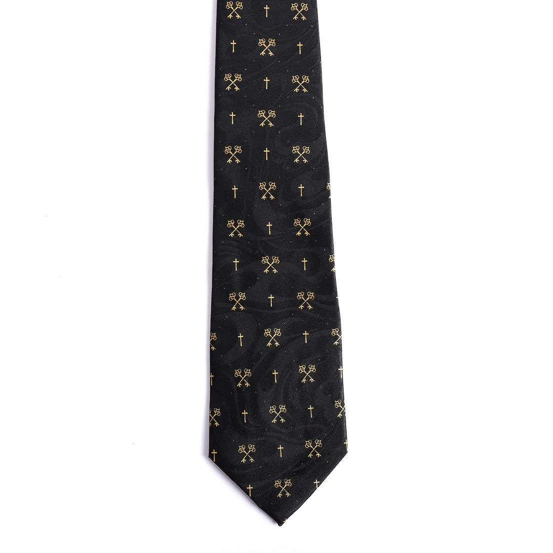 Tie Polyester - Keys To The Kingdom - Swanson Christian Products