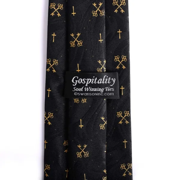 Tie Polyester - Keys To The Kingdom - Swanson Christian Products