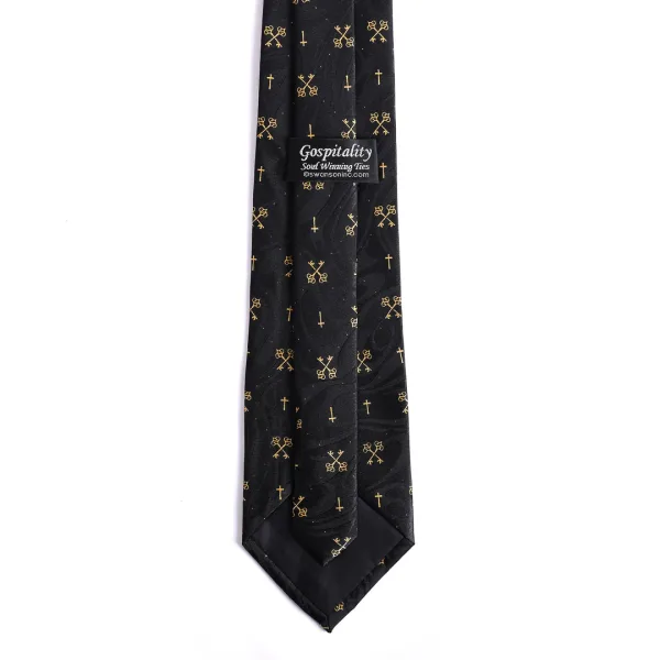 Tie Polyester - Keys To The Kingdom - Swanson Christian Products
