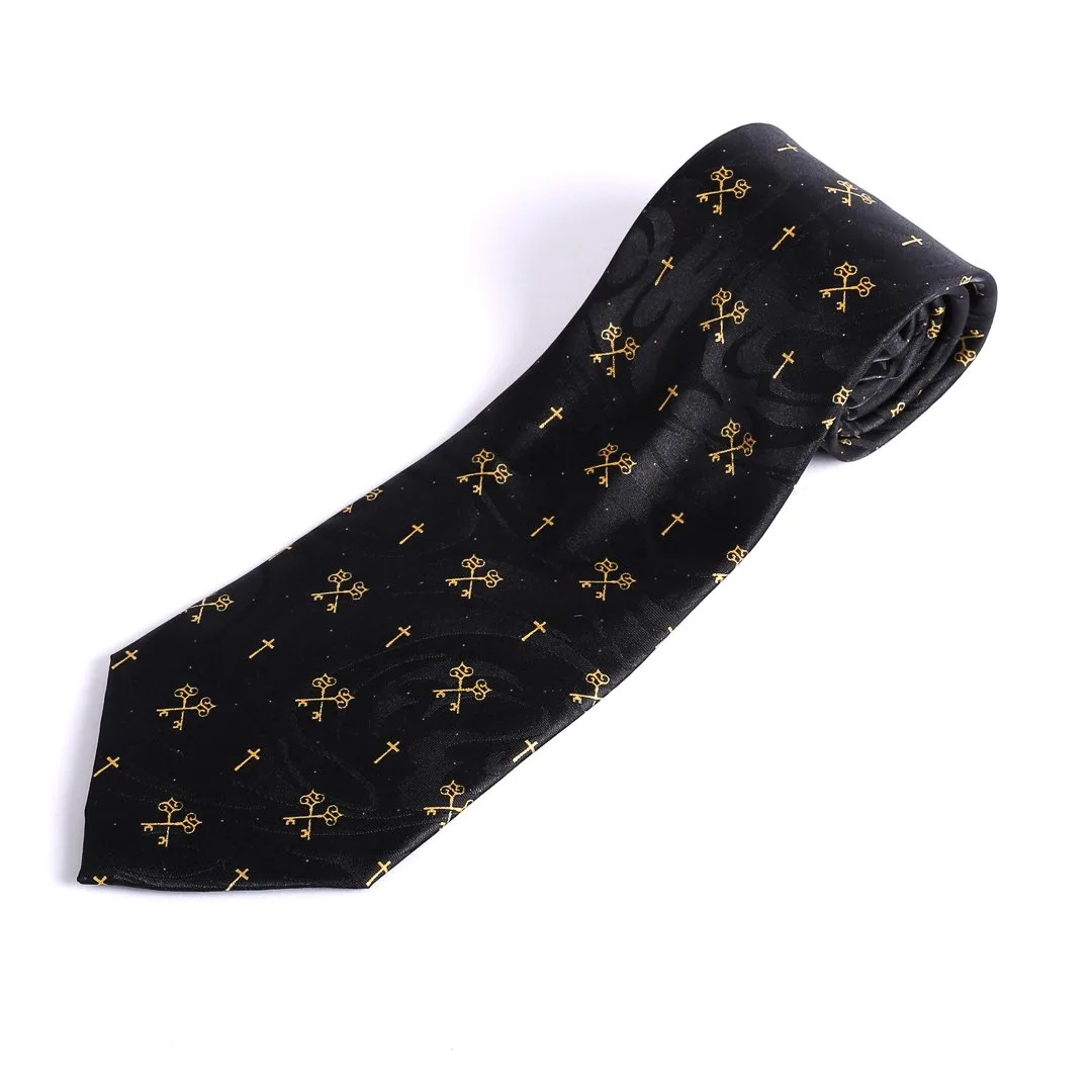 Tie Polyester - Keys To The Kingdom - Swanson Christian Products