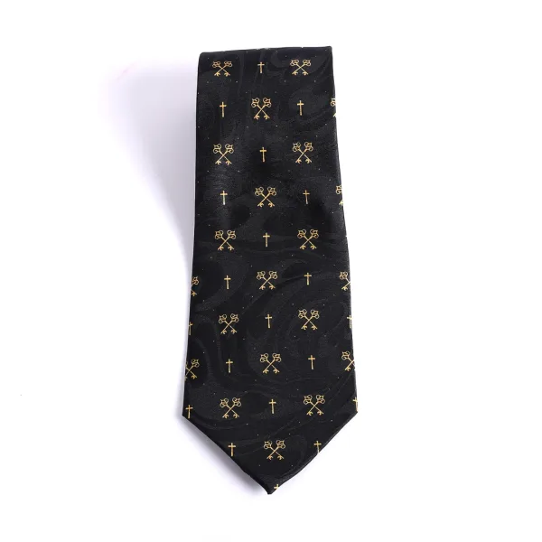 Tie Polyester - Keys To The Kingdom - Swanson Christian Products
