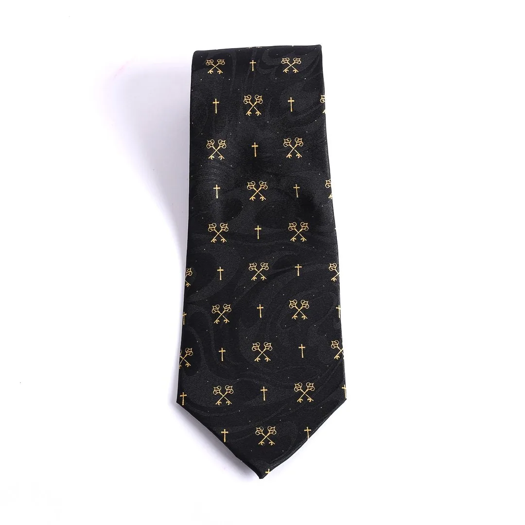 Tie Polyester - Keys To The Kingdom - Swanson Christian Products